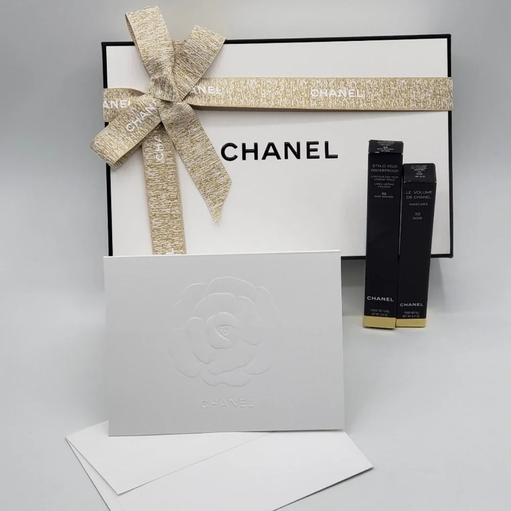 Chanel Eye Makeup Gift Box Card